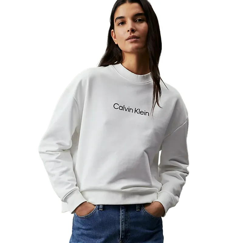 Толстовка Calvin Klein Hero Logo, белый, арт. CKK20K205450