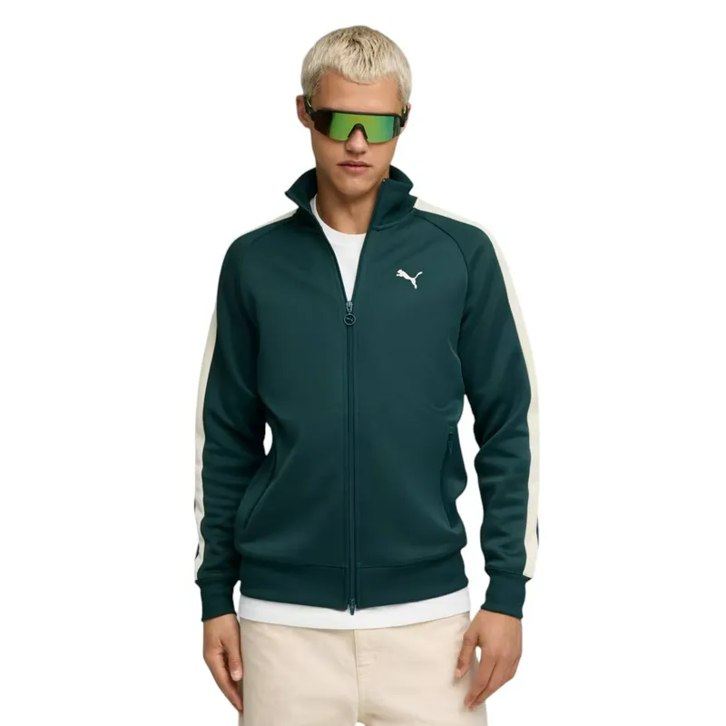 Толстовка Puma T7 ALWAYS ON Track Jacket, зеленый, арт. PM629587