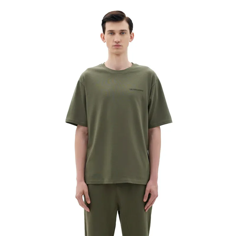 Футболка Les Benjamins Short Sleeve Tee 405, зеленый, арт. LB23FWCLAMUTS