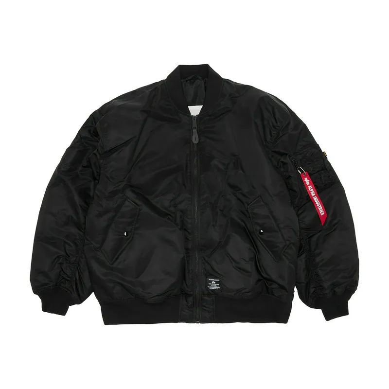 Бомбер Alpha Industries MA-1 Bloodchit Flight Jacket Gen II, черный, арт. AIMJM53503C1
