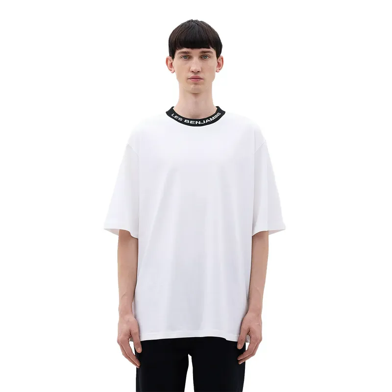 Футболка Les Benjamins Short Sleeve Tee 401, белый, арт. LB23FWCLAMUTS