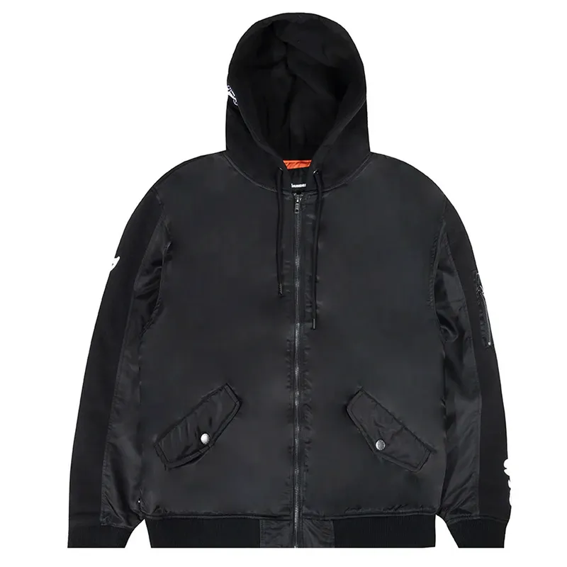 Толстовка The Hundreds Moth Bomber Jacket, черный, арт. HNT23F203010
