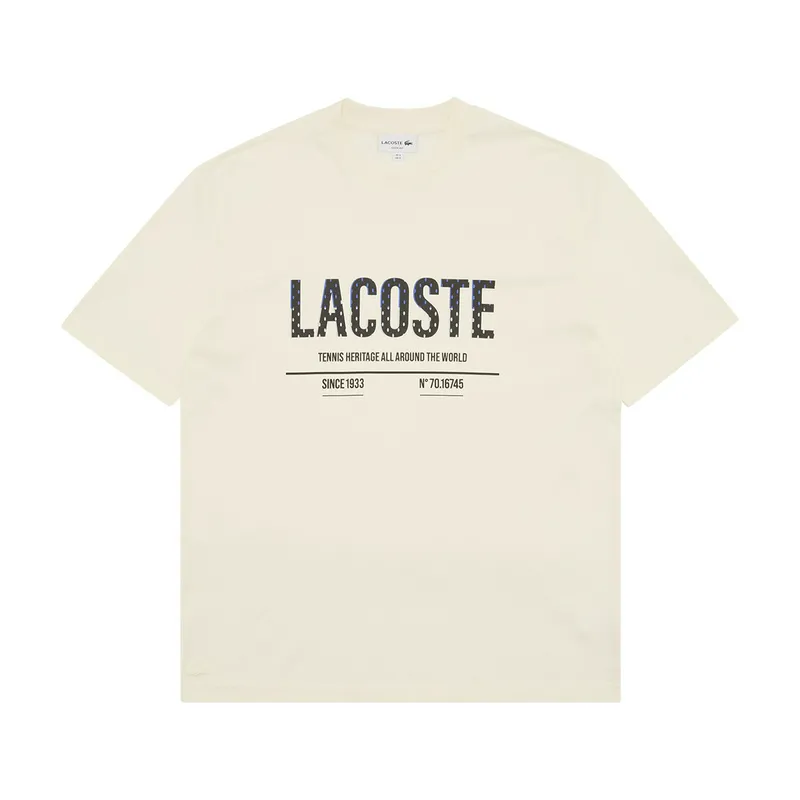 Футболка Lacoste T-Shirt, бежевый, арт. TH0506R