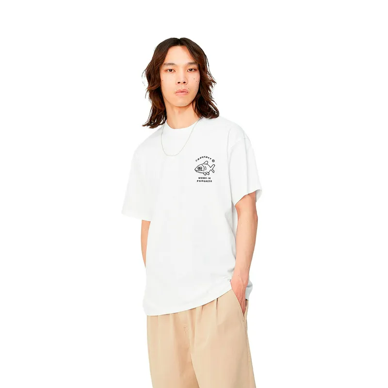 Футболка Carhartt WIP S/S Icons, белый, арт. CTI033271
