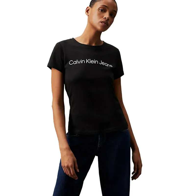 Футболка Calvin Klein Core Instit Logo, черный, арт. CKJ20J220253