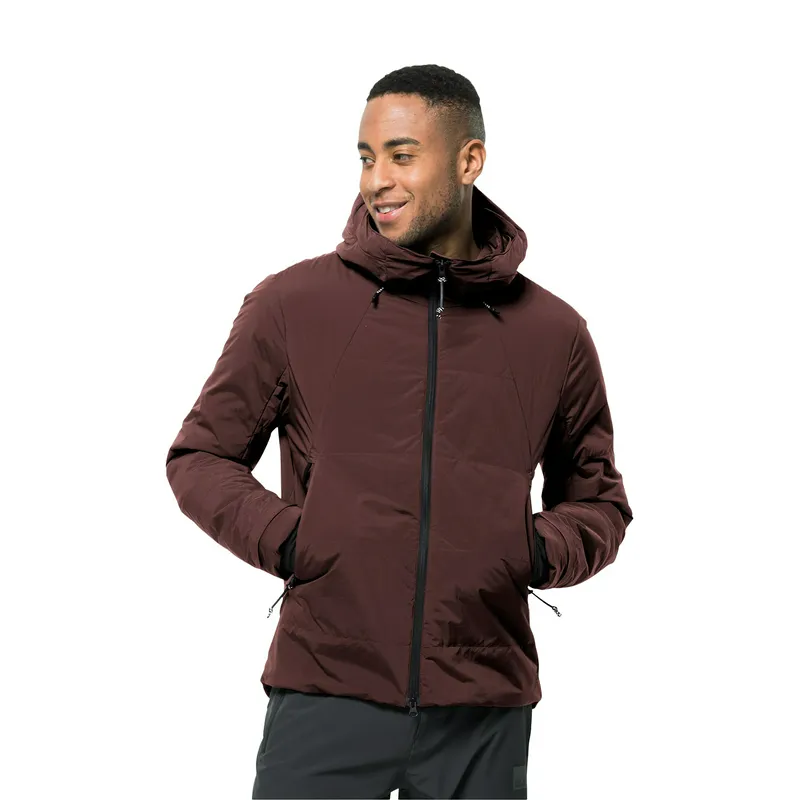 Куртка Jack Wolfskin Bike Commute Ins, бордовый, арт. JW1206961