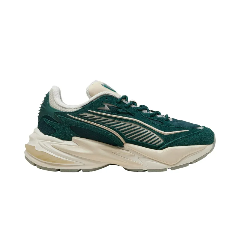 Кроссовки Puma RS-25 Hairy Suede, зеленый, арт. PM404327