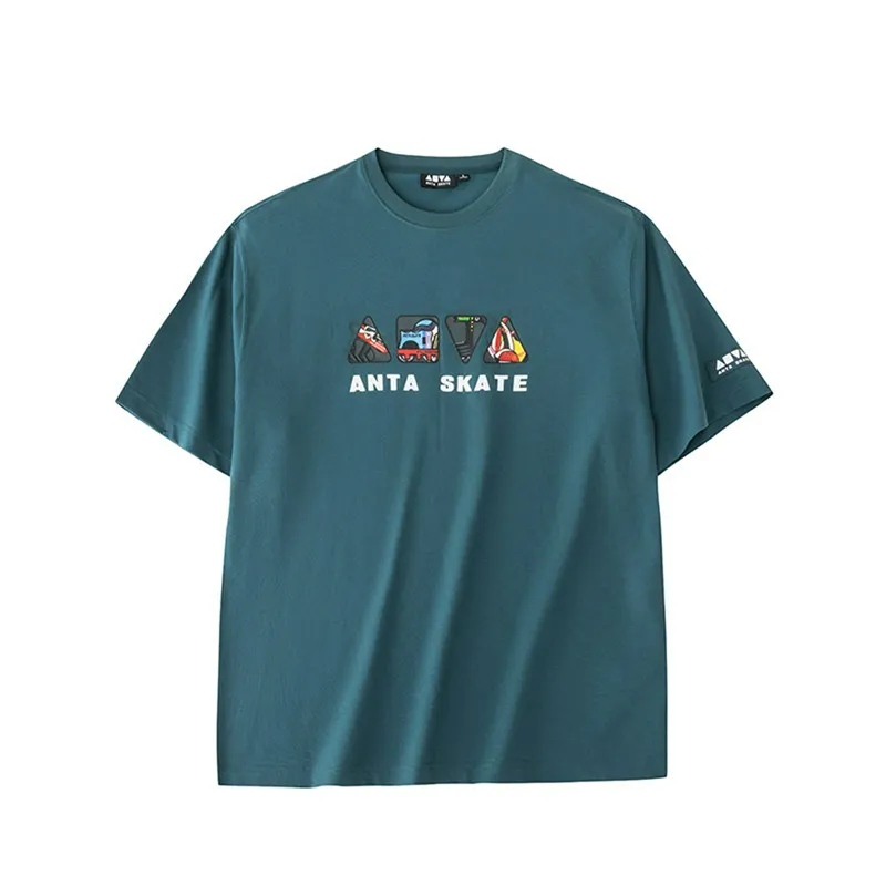 Футболка Anta Skate, зеленый, арт. AN852428132