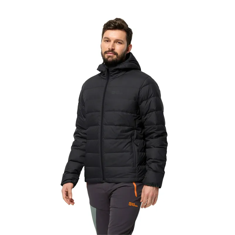 Куртка Jack Wolfskin Ather Down Hoody, черный, арт. JW1207671