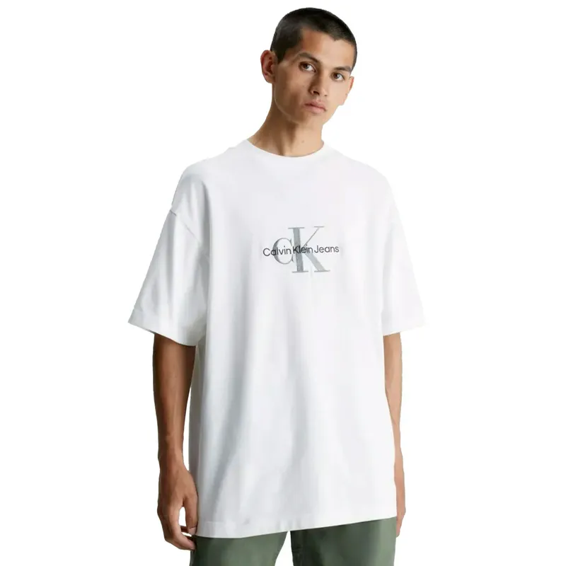 Футболка Calvin Klein Archival Monologo, белый, арт. CKJ30J324452