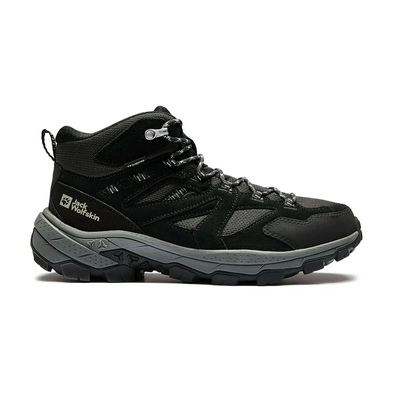 Ботинки Jack Wolfskin Vojo Tour Texapore Mid, черный, арт. JWA62072