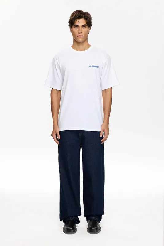 Футболка Les Benjamins Relaxed Tee 030, белый, арт. LB25FWTURMUTS