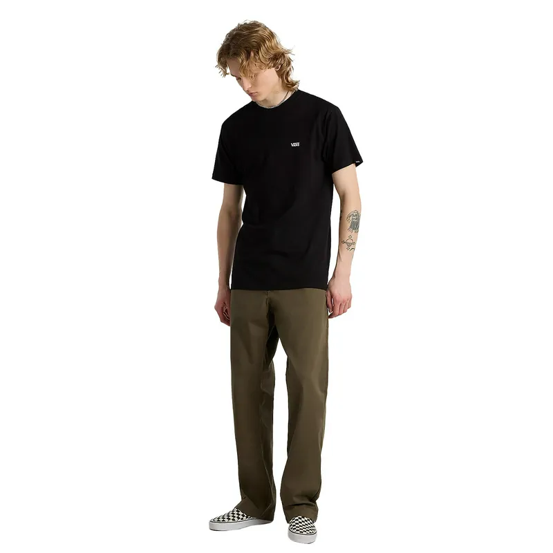 Футболка Vans Left Chest Logo, черный, арт. VN0A3CZE