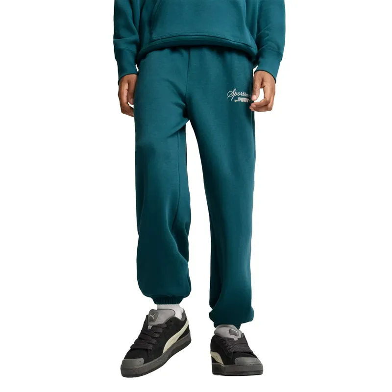 Спортивные штаны Puma Classics+ Relaxed, зеленый, арт. PM626723