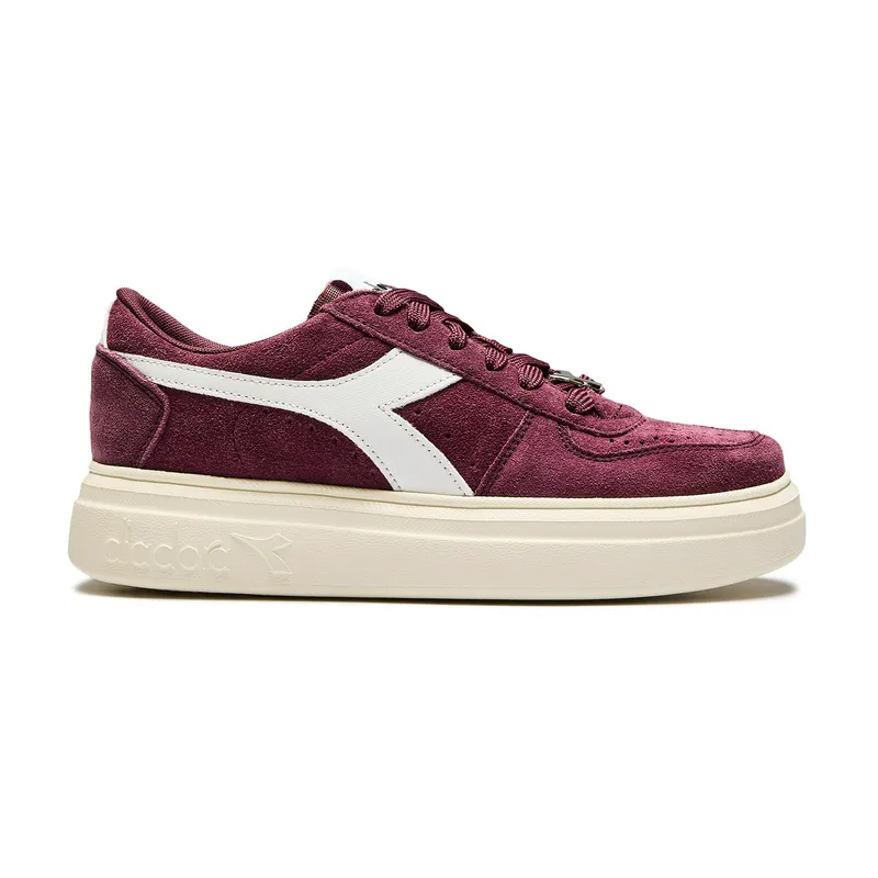 Кроссовки Diadora Magic Bold Suede WN, бордовый, арт. DR501180852