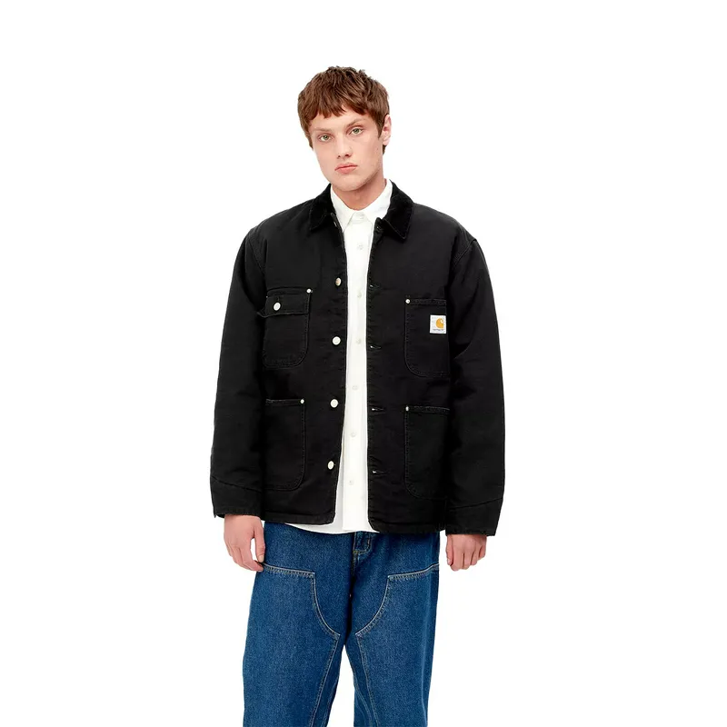 Куртка Carhartt WIP OG Chore Coat, черный, арт. CTI027357