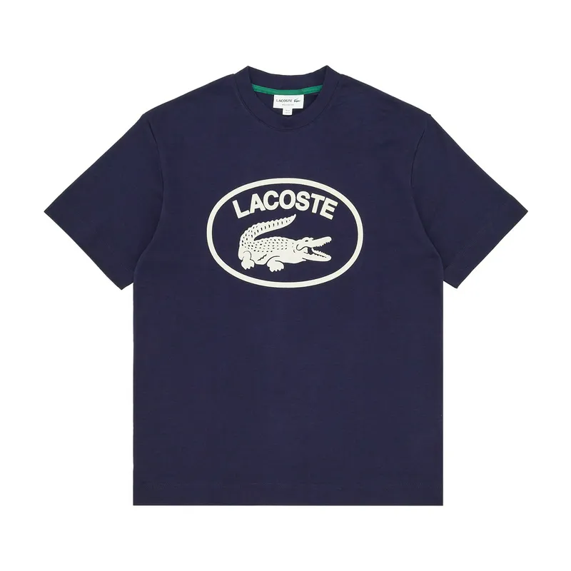 Футболка Lacoste с логотипом, синий, арт. TH0244
