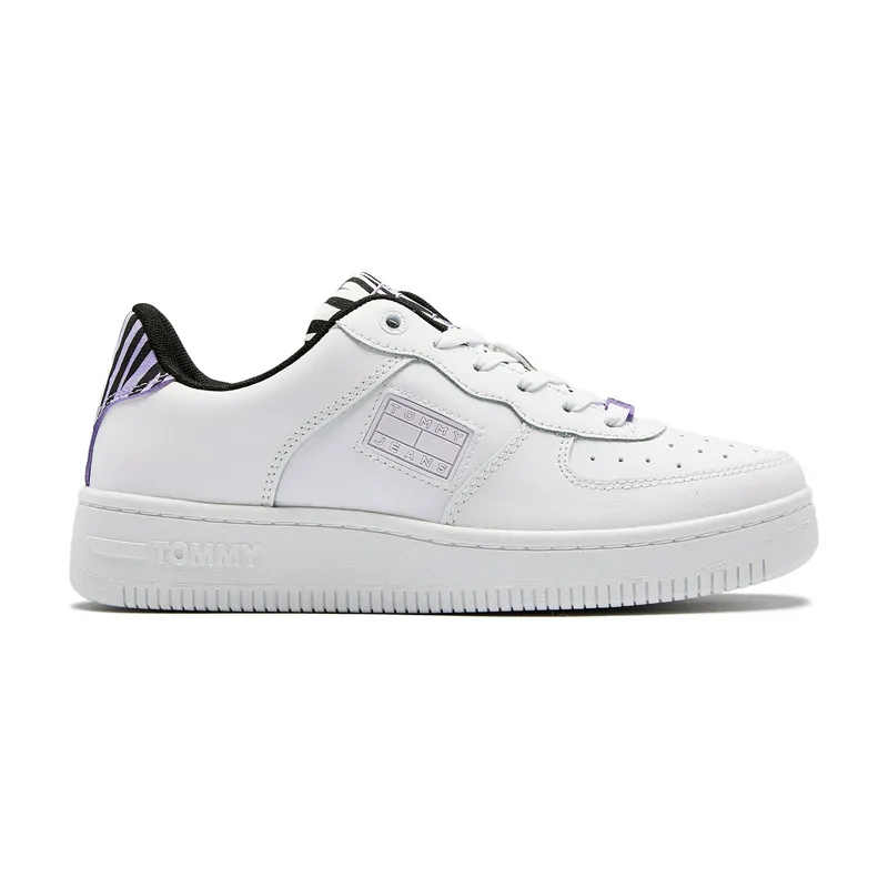 Кроссовки Tommy Jeans Wild Animal Cupsole, белый, арт. TMEN0EN01657