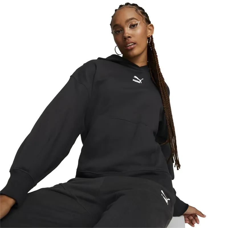 Толстовка Puma оверсайз, черный, арт. PM535684