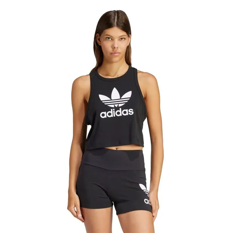 Топ Adidas Trefoil Tank, черный, арт. ADIU0067