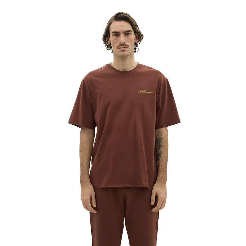 Футболка Les Benjamins Relaxed Tee 018, коричневый, арт. LB24SSKISMUTS