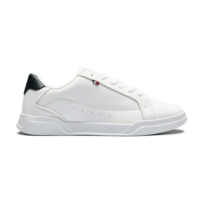 Кроссовки Tommy Hilfiger Low Cup Leather, белый, арт. TMFM0FM04827