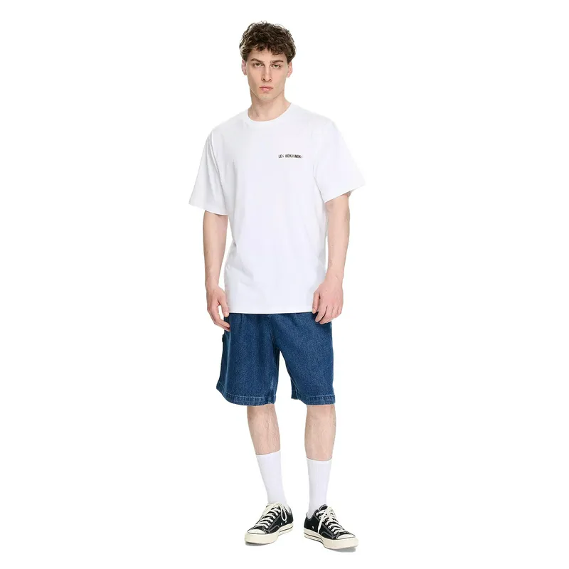 Футболка Les Benjamins Relaxed Tee 014, белый, арт. LB25SSUNLMUTS