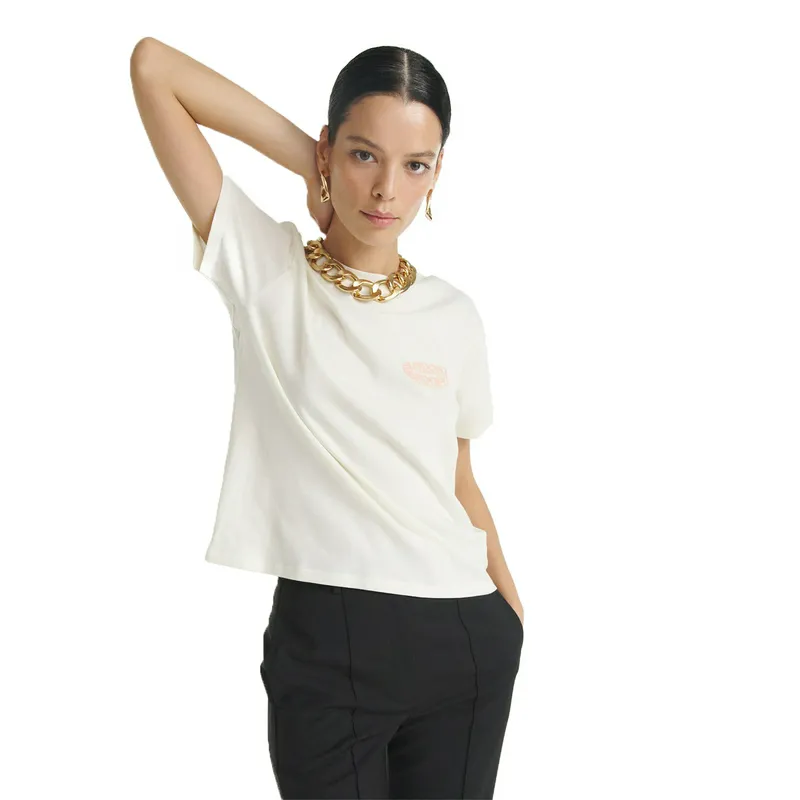 Футболка The Kooples, бежевый, арт. FTSC23015K