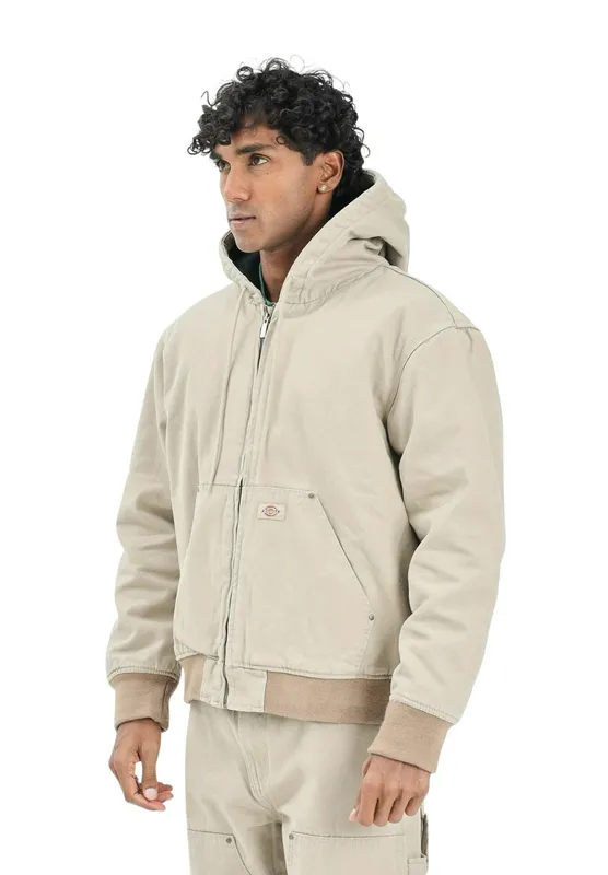 Куртка Dickies Hilham Hooded Canvas, белый, арт. DK0A87O5