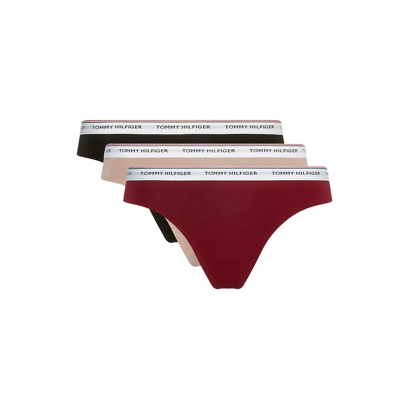 Трусы-стринги Tommy Hilfiger набор из 3 штук, разноцветный, арт. TMUW0UW04894