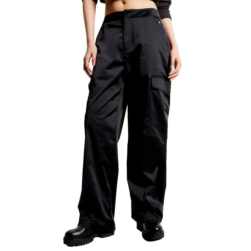 Брюки Tommy Jeans Satin Utility, черный, арт. TMDW0DW16392