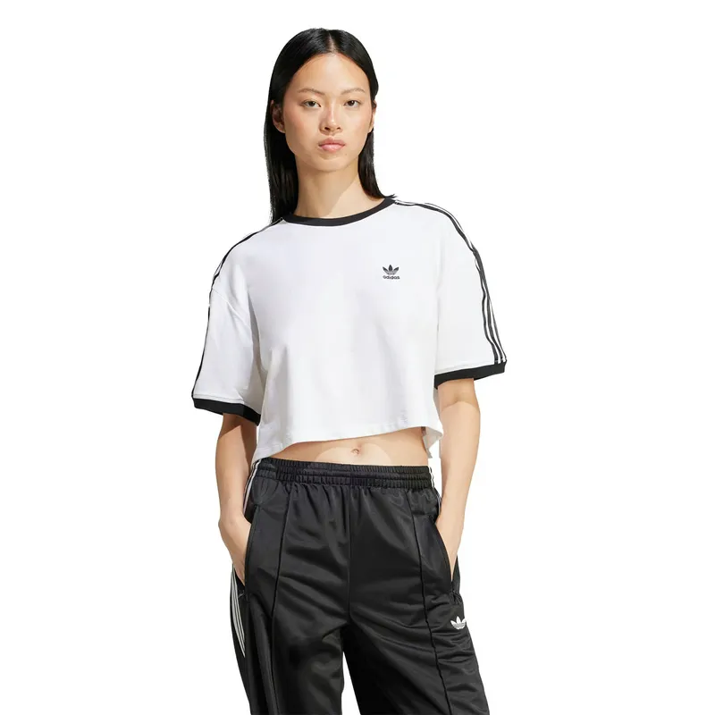 Футболка Adidas 3S LOOSE CROP T, белый, арт. ADJC8150