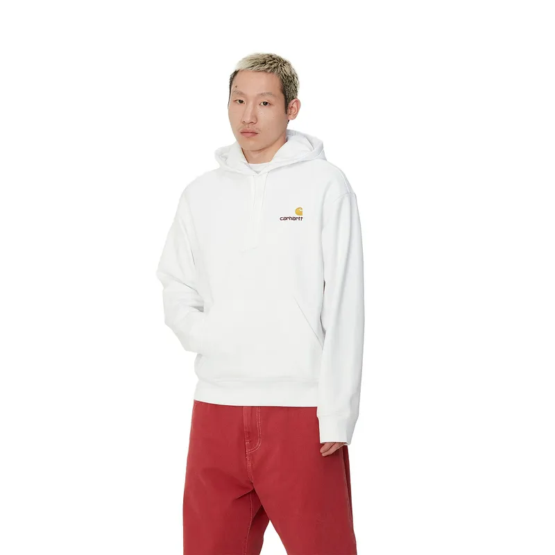 Толстовка Carhartt WIP American Script, белый, арт. CTI028279
