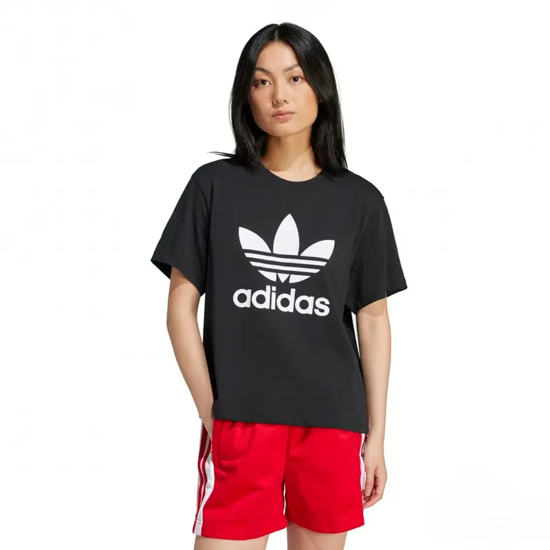 Футболка Adidas Trefoil Boxy Tee, черный, арт. ADIU2422