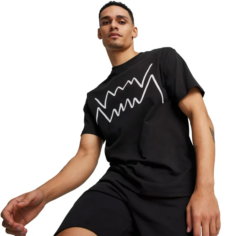 Футболка Puma Jaws Core Tee, черный, арт. PM624698
