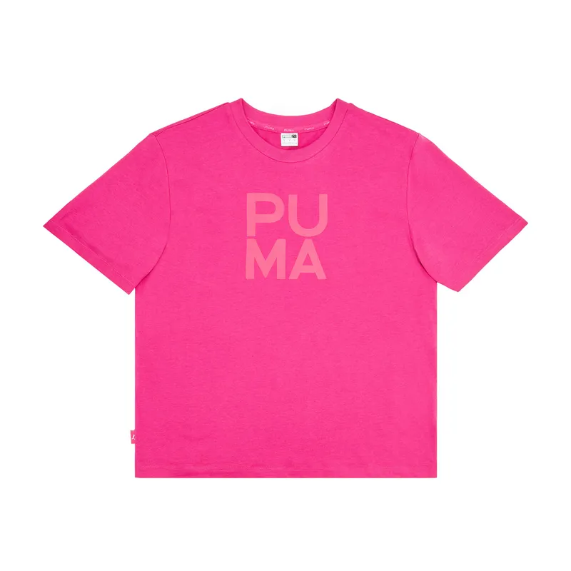Футболка Puma Infuse Boxy Graphic Tee, розовый, арт. PM536841
