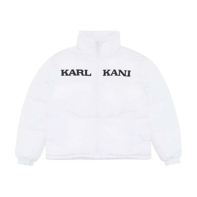 Куртка Karl Kani Retro Essential Puffer, белый, арт. KKKWJK01200201