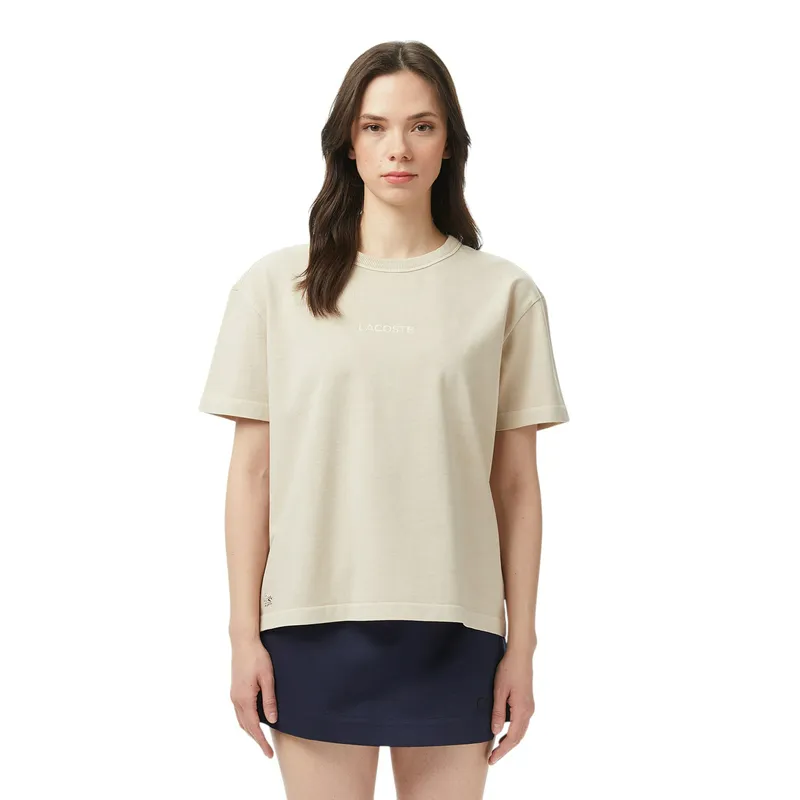 Футболка Lacoste, бежевый, арт. TF0614