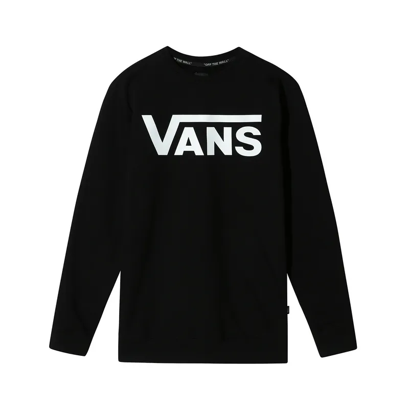 Толстовка Vans Classic Crew, черный, арт. VNVA456A