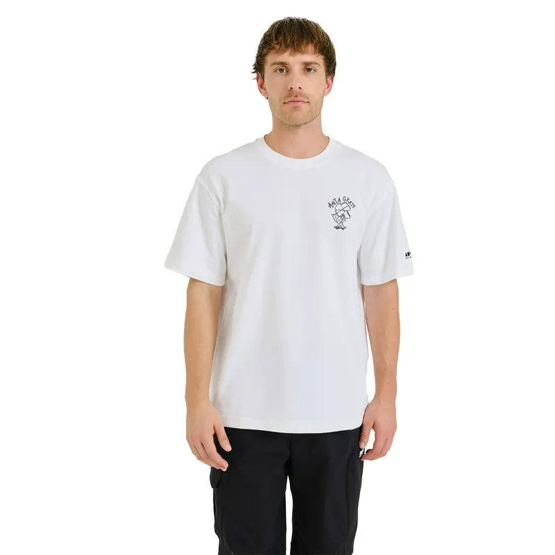 Футболка Anta Skate SS Tee, белый, арт. AN852438123