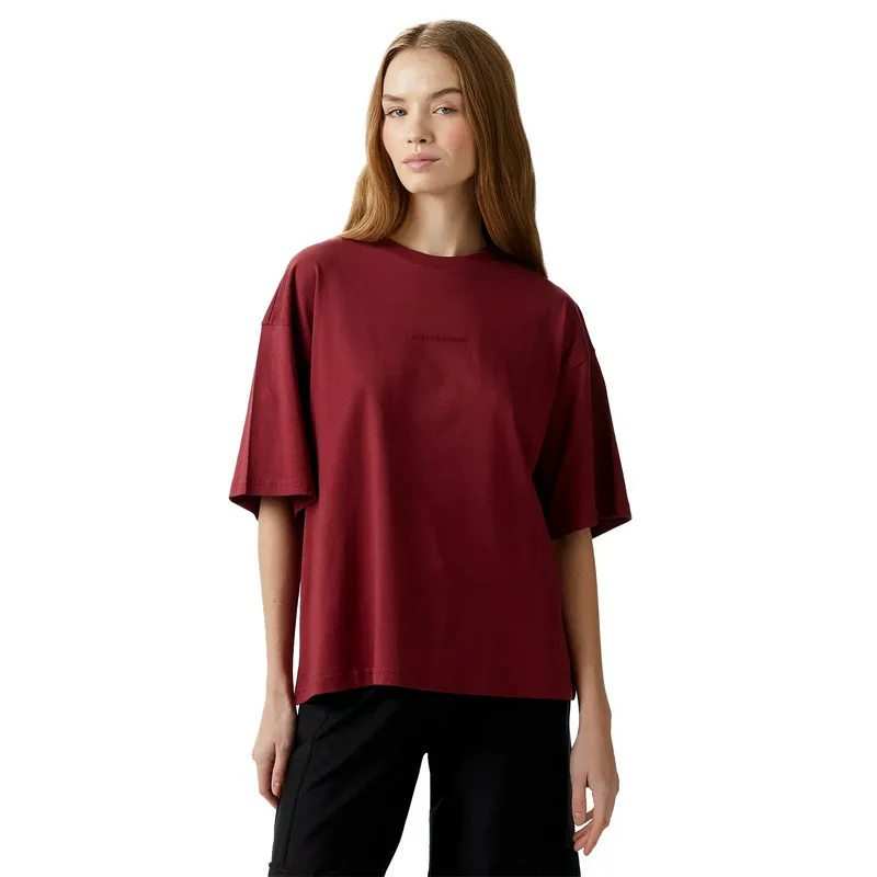 Футболка Les Benjamins Short Sleeve Tee 301, бордовый, арт. LB24FWESSFUTS