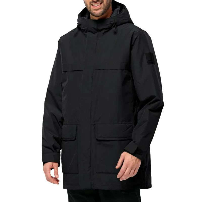 Парка Jack Wolfskin Winterlager, черный, арт. JW1115471