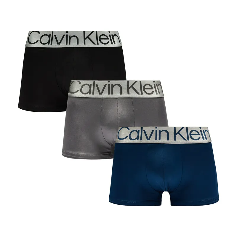 Боксеры Calvin Klein комплект из 3 штук, разноцветный, арт. CK000NB3074A