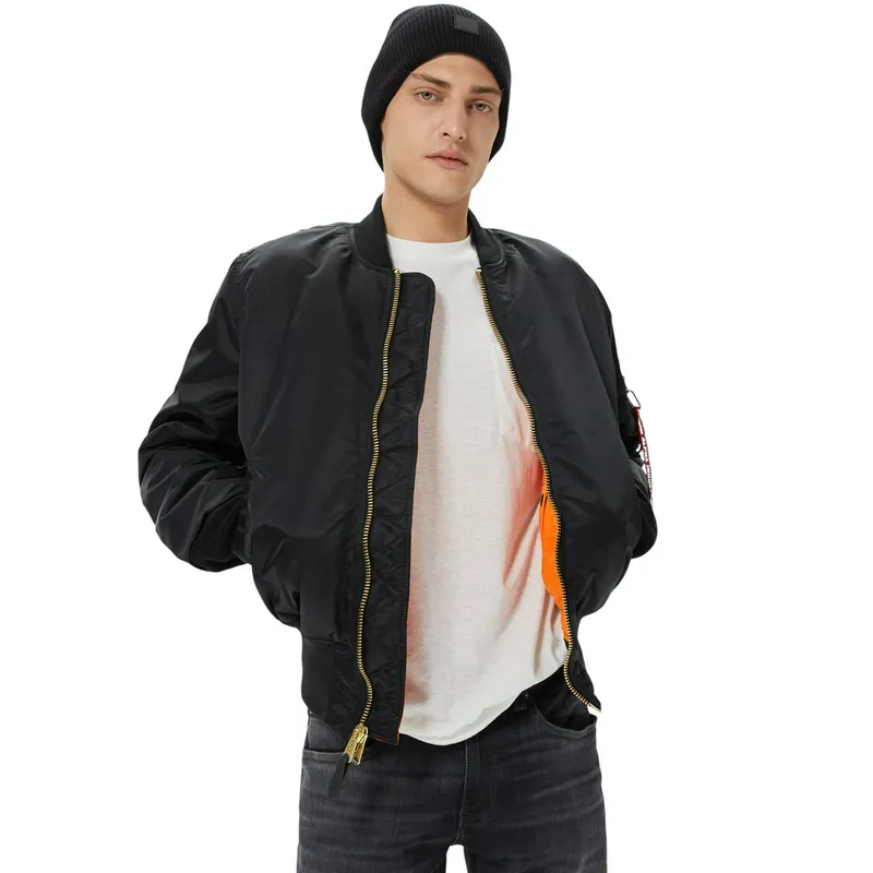 Куртка Alpha Industries MA-1 Flight Jacket, черный, арт. AIMJM21000C1