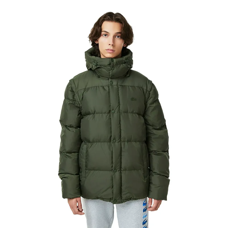 Куртка Lacoste Short Puffer, зеленый, арт. BH2419