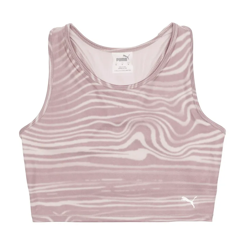 Топ Puma Studio AOP Crop Tank, розовый, арт. PM521561