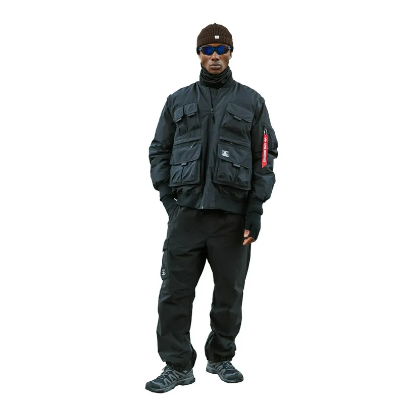 Куртка Alpha Industries Multi Pocket Flight, черный, арт. AIMJM53501C1
