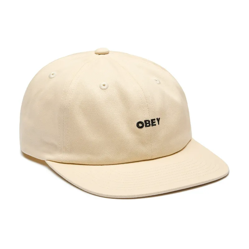 Кепка OBEY Bold Twill 6 Panel, бежевый, арт. OB100580302