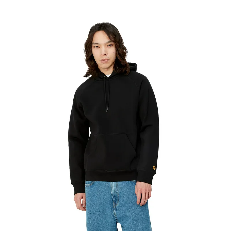 Толстовка Carhartt WIP Hooded Chase, черный, арт. CTI033661