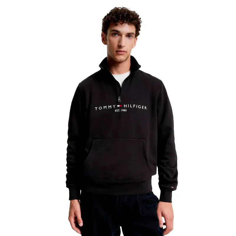Толстовка Tommy Hilfiger с воротником-стойкой, черный, арт. TMMW0MW20954